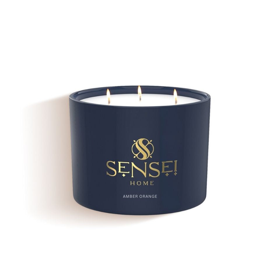 BLUE WATERMAN CANDLE